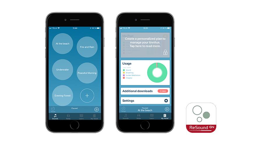 Nuova app Relief